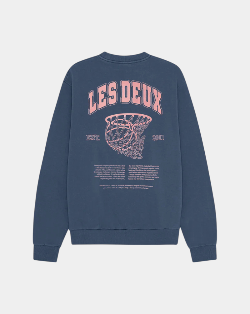 Sudadera Les Deux Brady Hoop Sweatshirt 1001474 430DARK DENIM BLUE LES DEUX