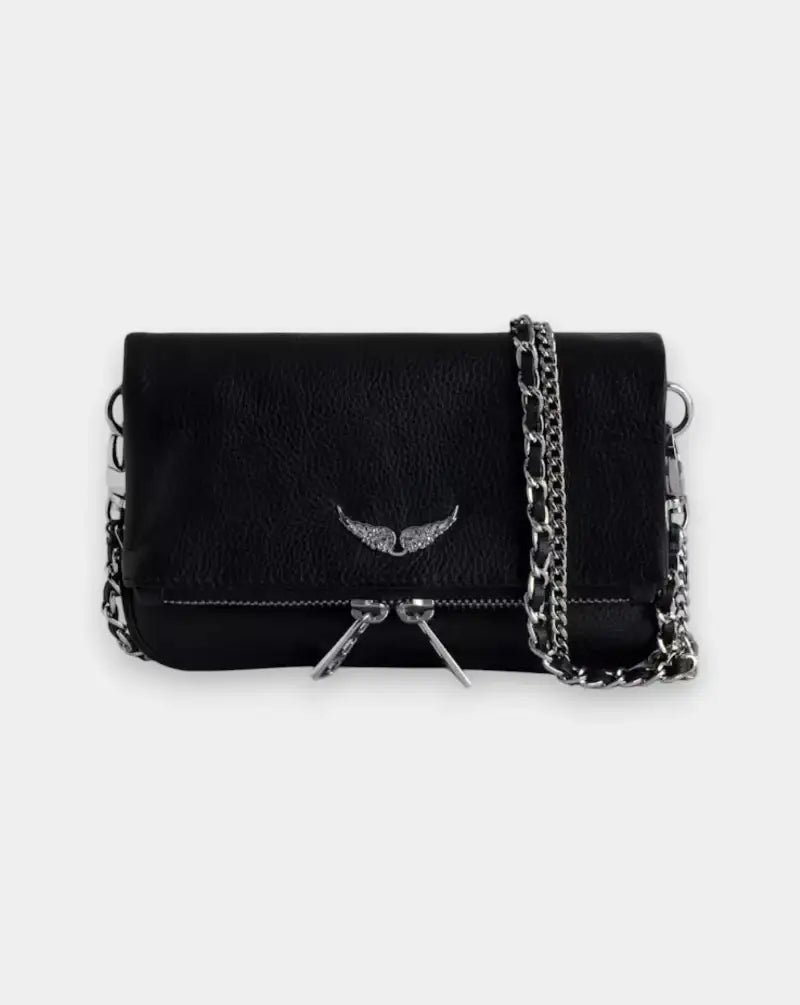 Bolso Zadig & Voltaire Rock Nano Grained Leather LWBA03975 BLACK 011 ZADIG & VOLTAIRE