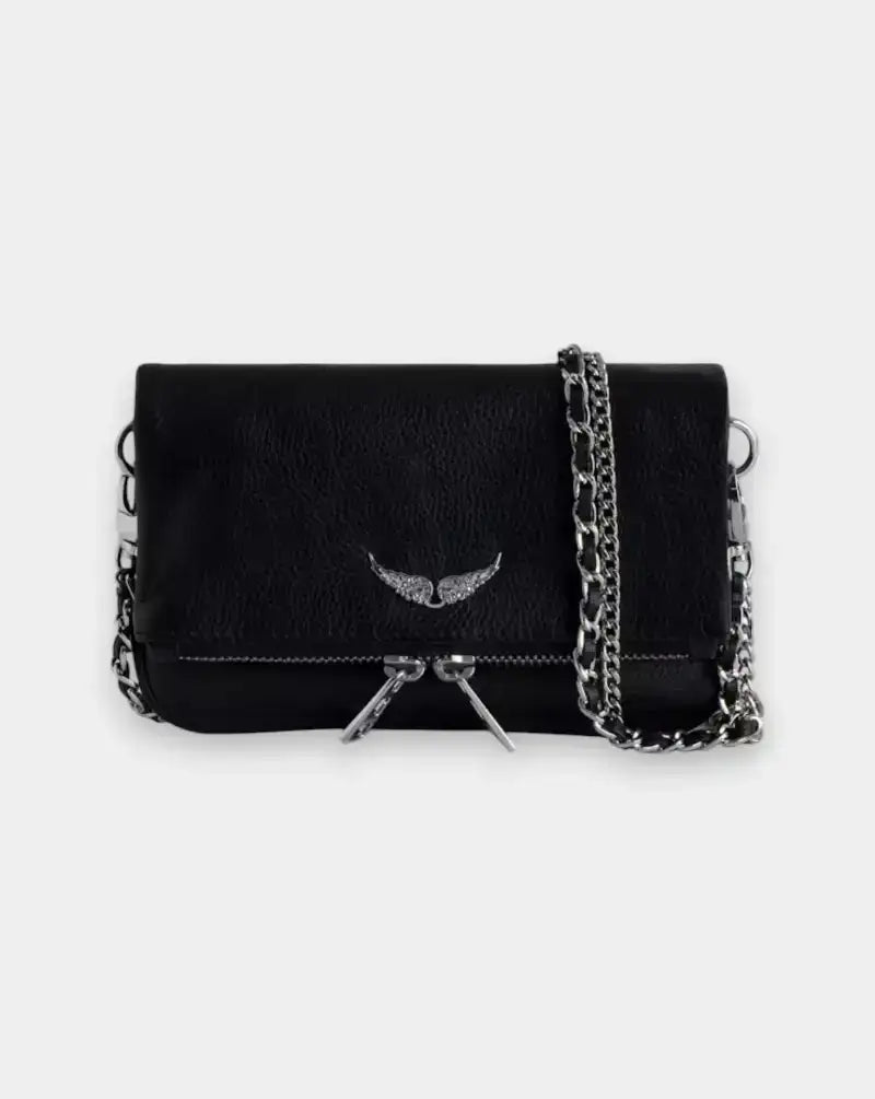 Bolso Zadig & Voltaire Rock Nano Grained Leather LWBA03975 BLACK 011 ZADIG & VOLTAIRE