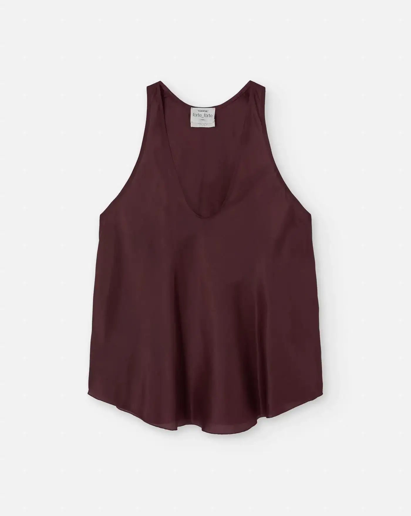 Top Forte Forte Habotai 9929 BLACK ORCHID FORTE FORTE