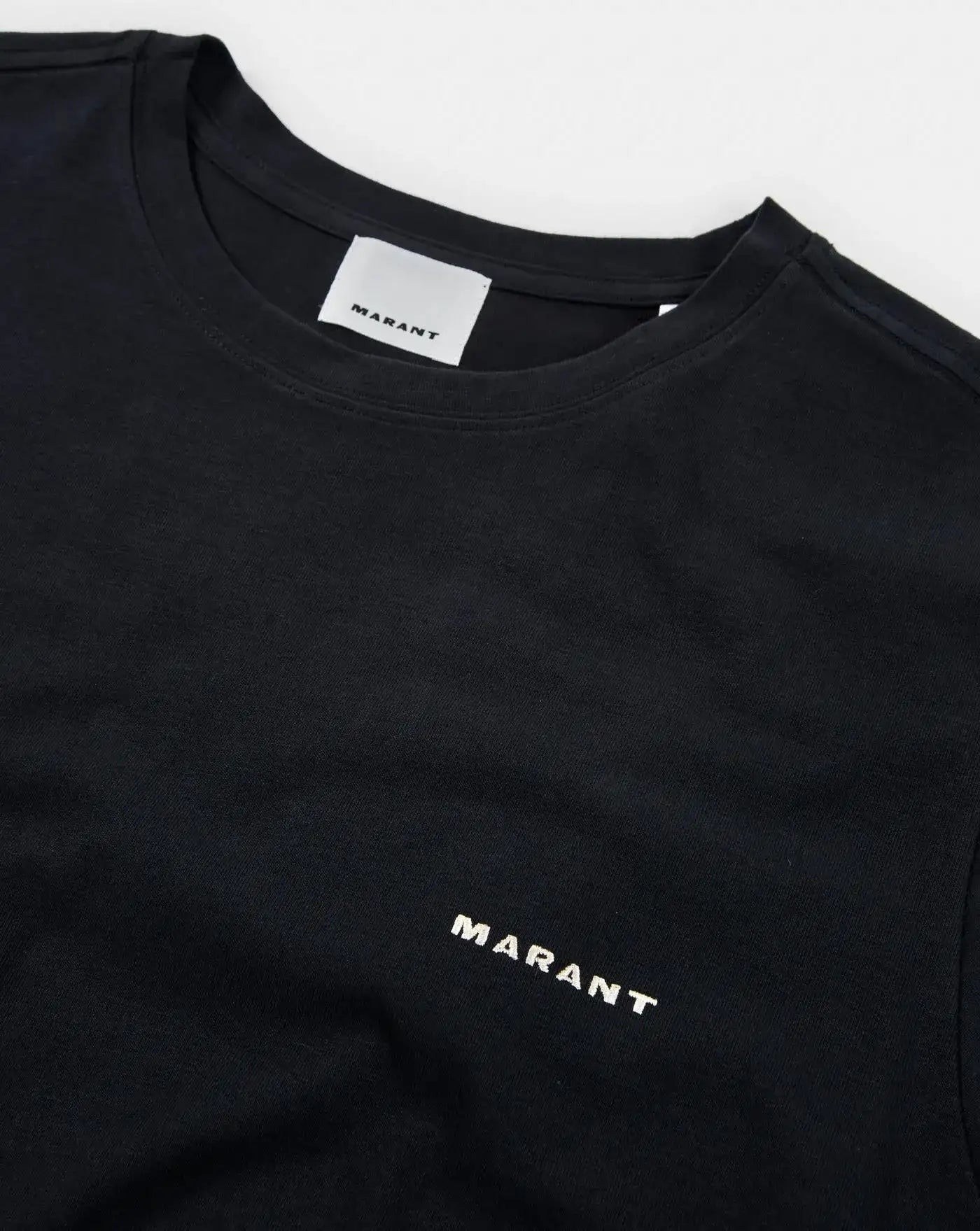Camiseta Isabel Marant Zafferh TS0047HAB3N13H 01BK ISABEL MARANT