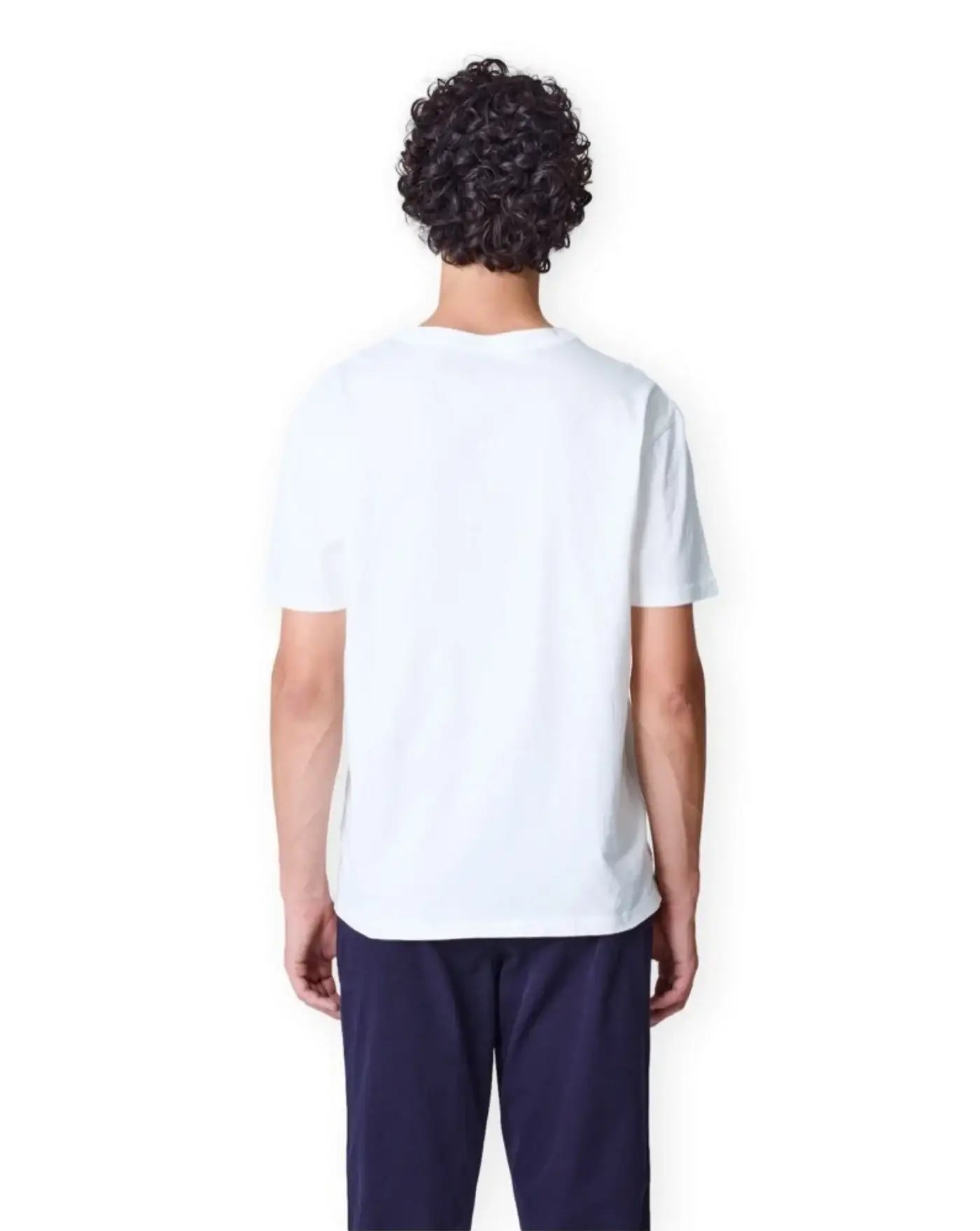 Camiseta La Paz Dantas Logo SS260080220 OFF-WHITE/ WIND BLUE LOGO LA PAZ