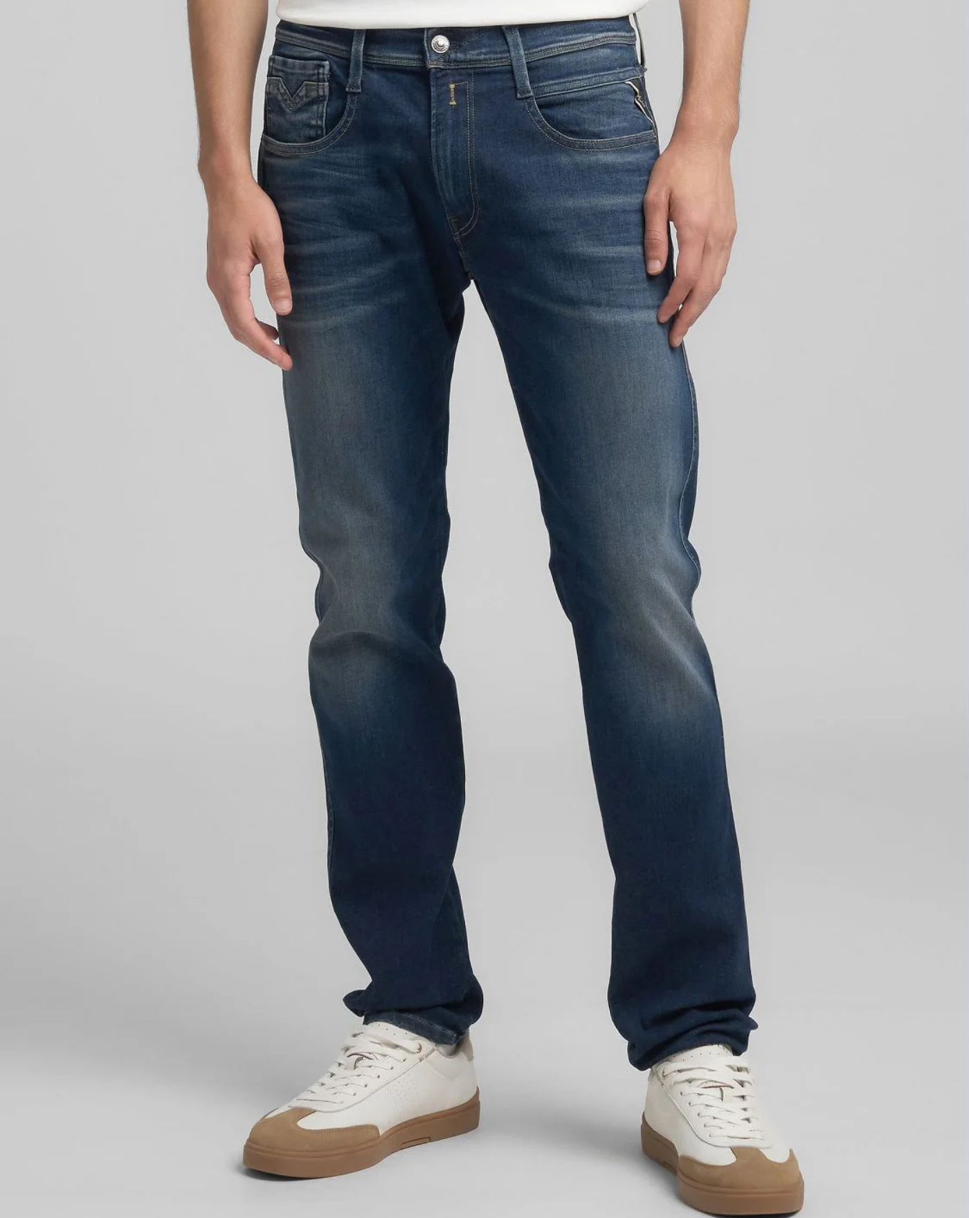 Denim Replay Hyperflex Anbass M914E032661604 007 REPLAY