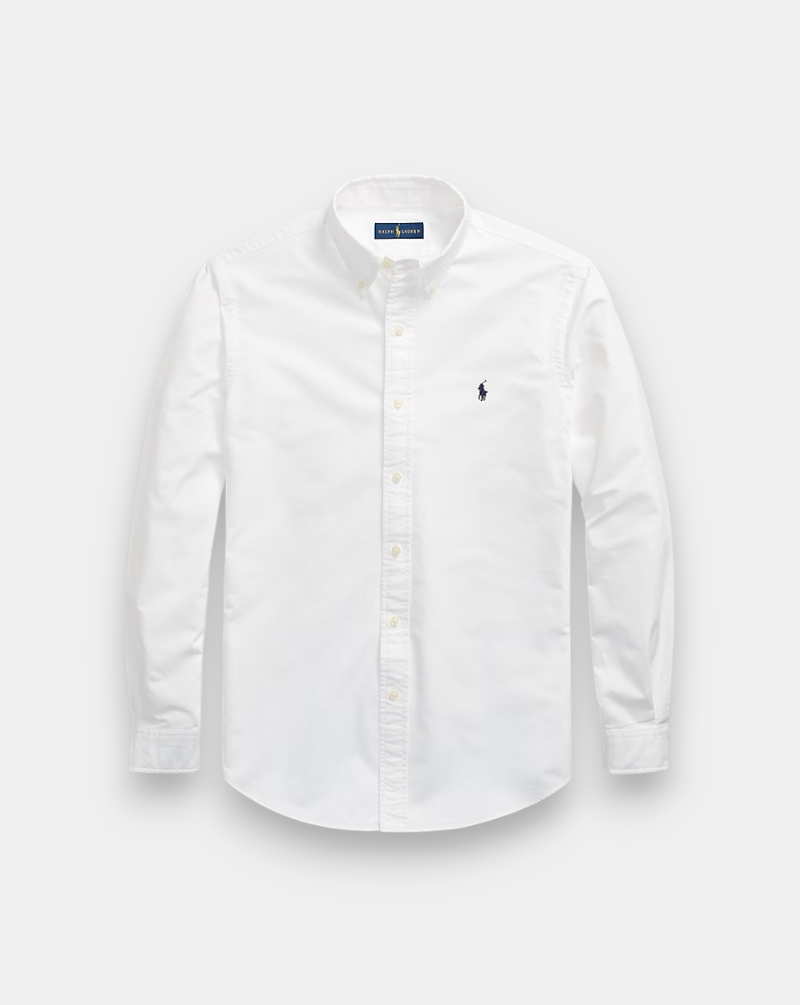 Camisa Polo Ralph Lauren Oxford 710772290003 WHITE POLO RALPH LAUREN