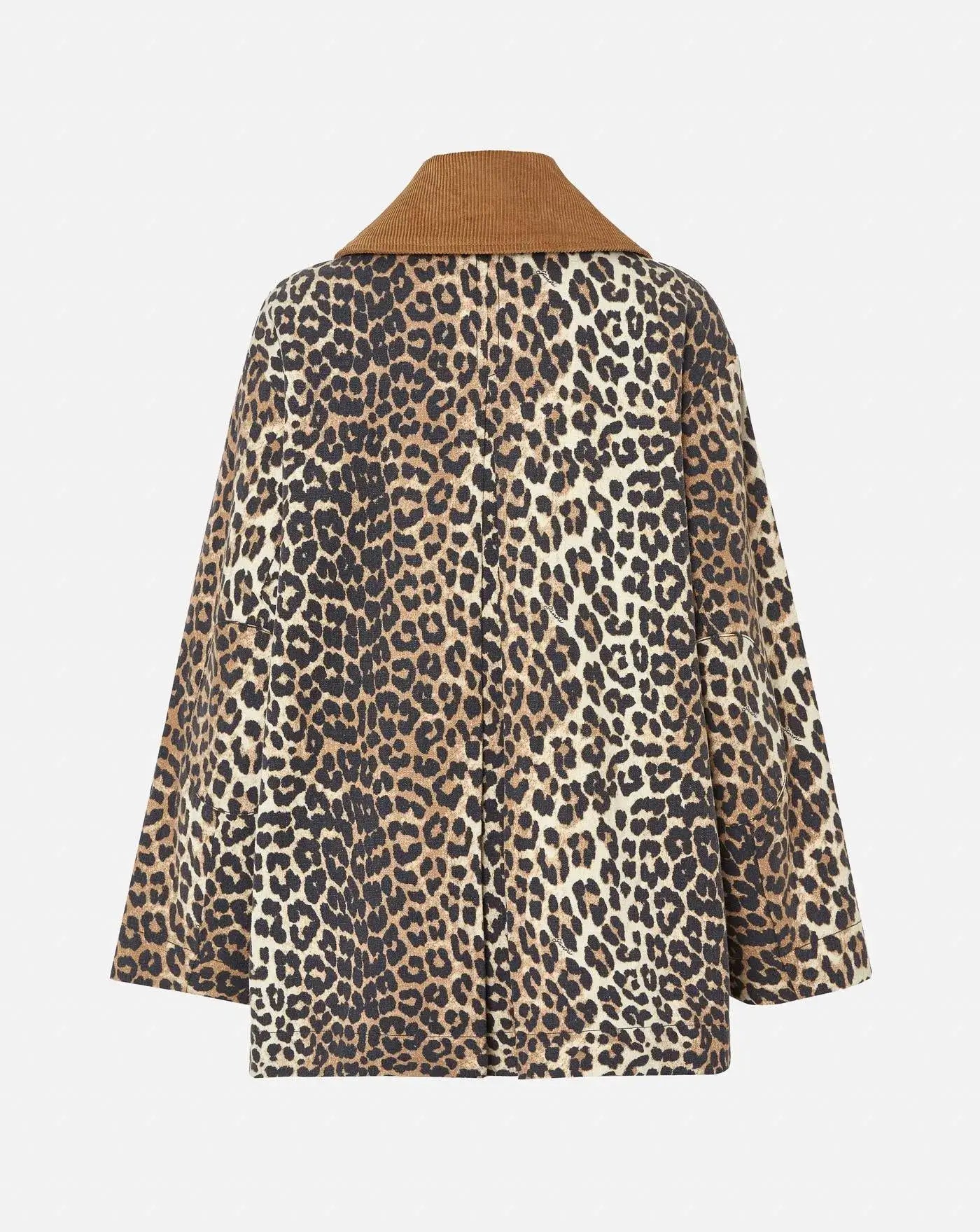 Chaqueta Ganni Printed Canvas Midi Jacket W0391 859 GANNI