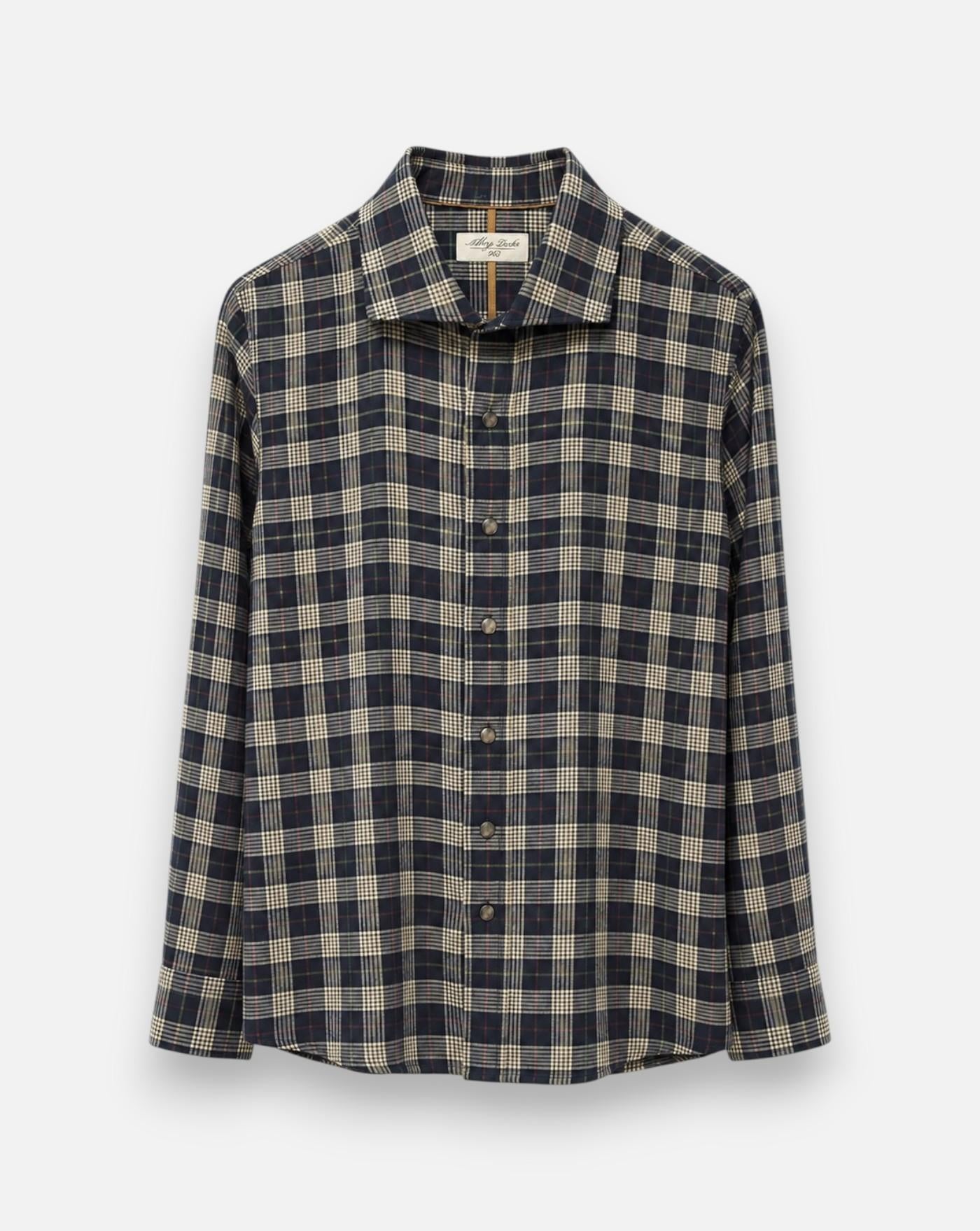 Camisa Alley Docks Cuadros AU26W05CA FLA979MEL MULTICLOR ALLEY DOCKS