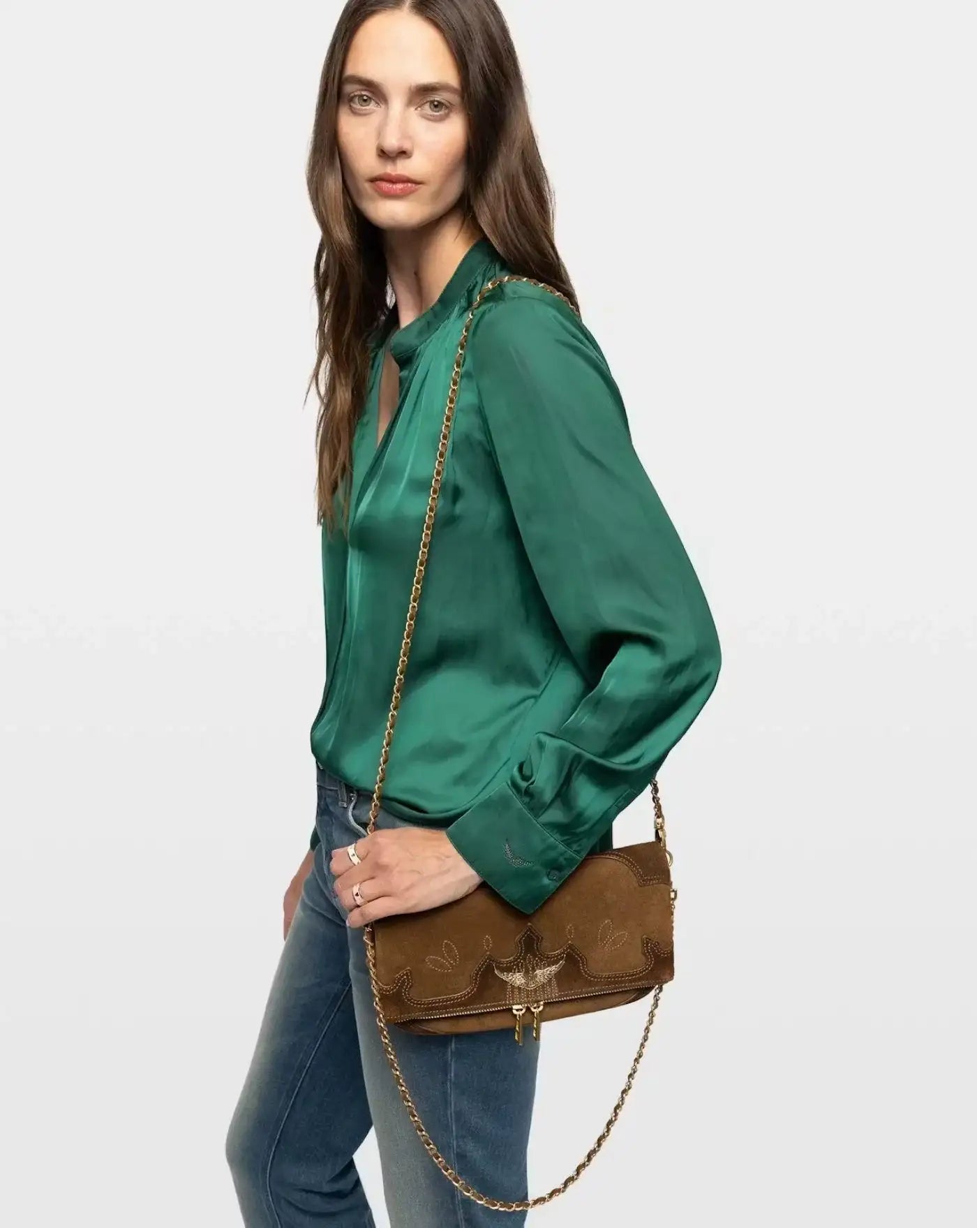 Bolso Zadig & Voltaire Rock Western Used<BR/> LWBA04434 201 ZADIG & VOLTAIRE