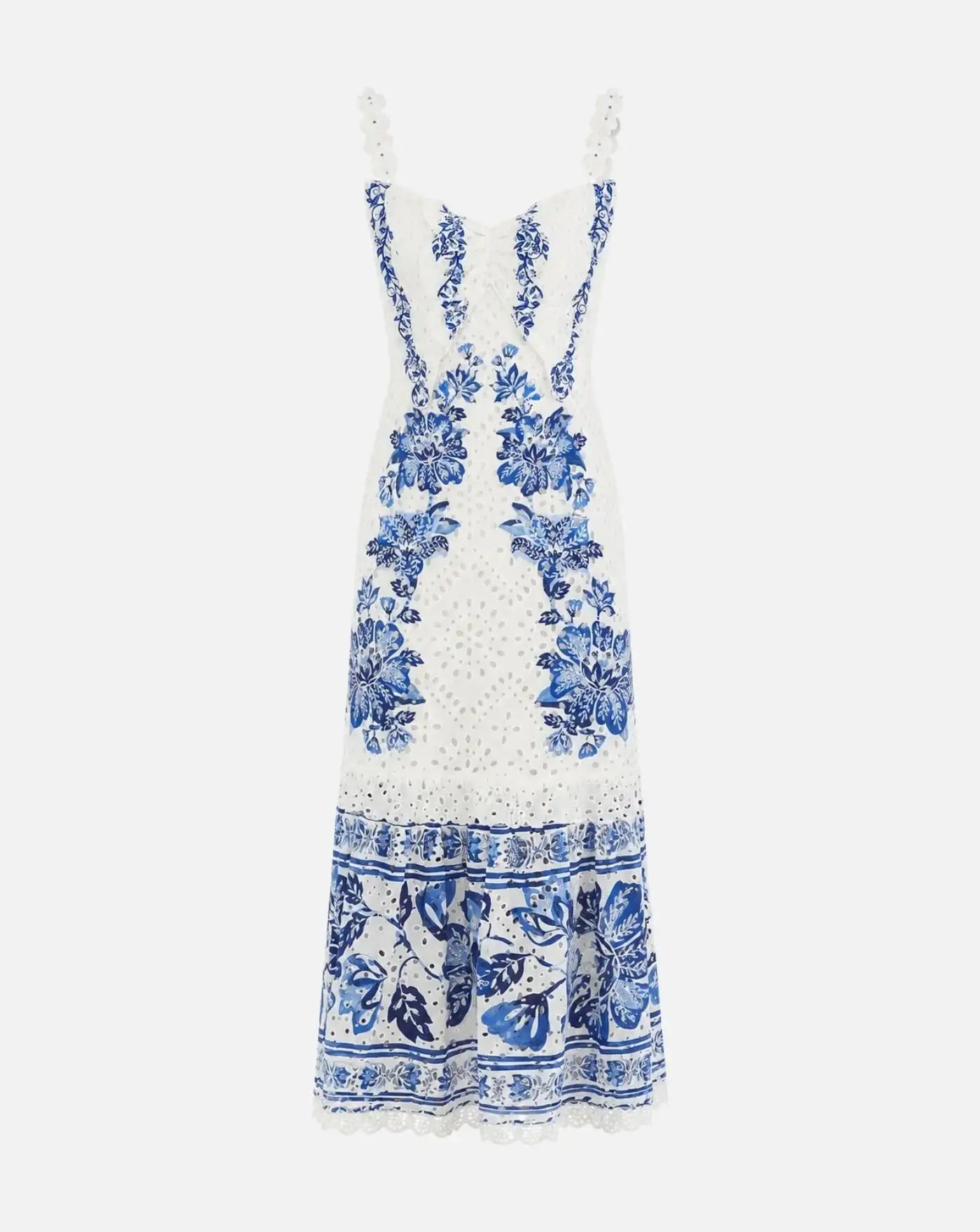 Vestido Farm Rio Beautiful Nature Off-white 355530 OFF WHITE FARM RIO
