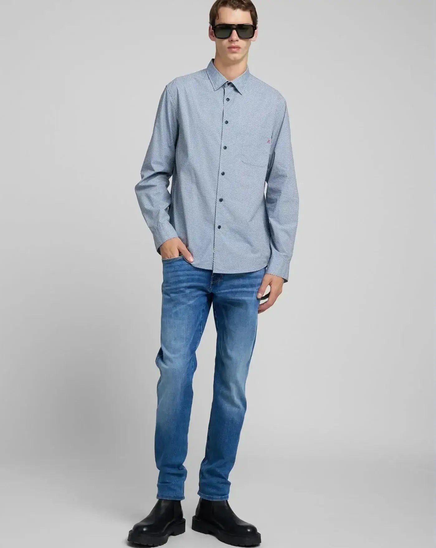 Denim Replay Hyperflex M914Y032661990 009 REPLAY