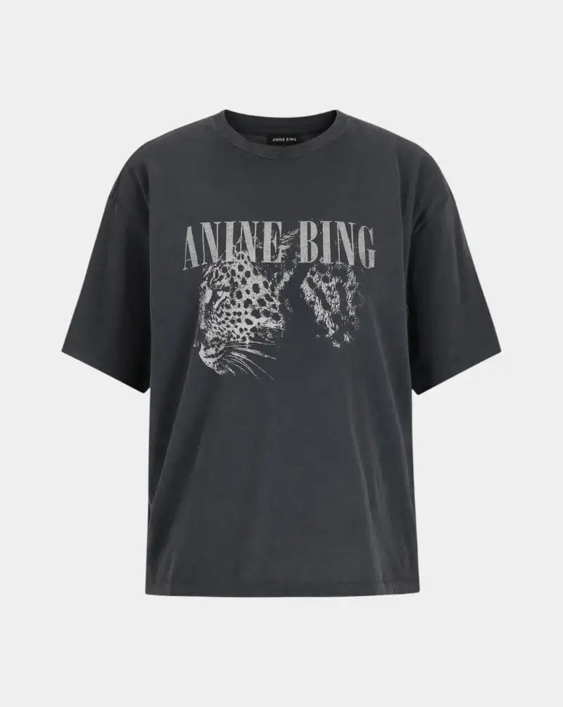 Camiseta Anine Bing Cohen A0811703WBL1 WASHED BLACK ANINE BING