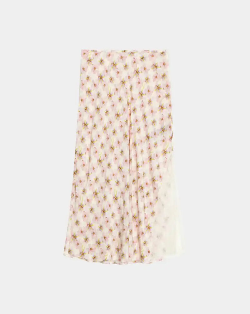 Falda Zadig & Voltaire Jayla Smooth Mirror Flowers WWSK01659 716 ZADIG & VOLTAIRE