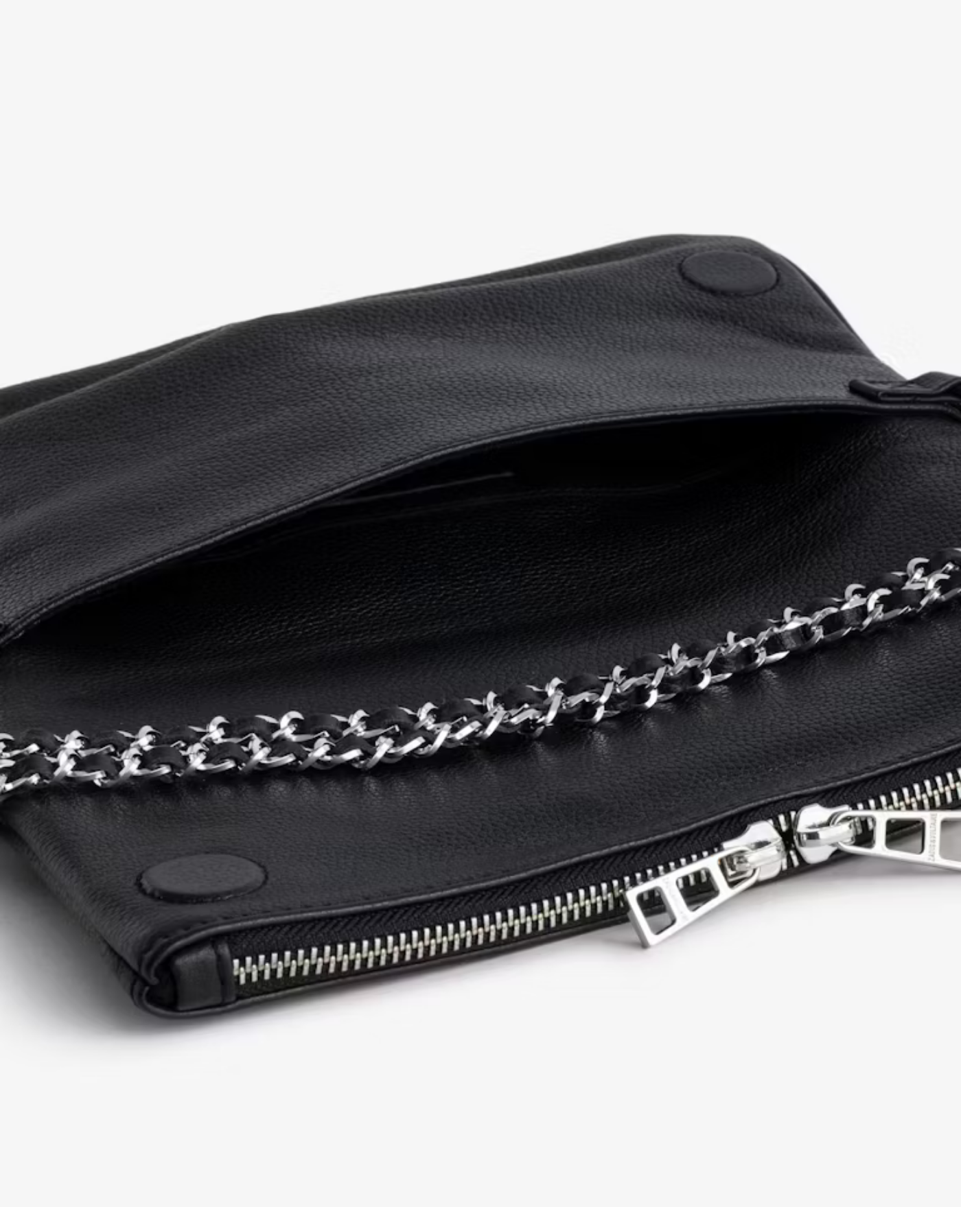 Bolso Zadig & Voltaire Rock Grained Leather LWBA00001 001 ZADIG & VOLTAIRE