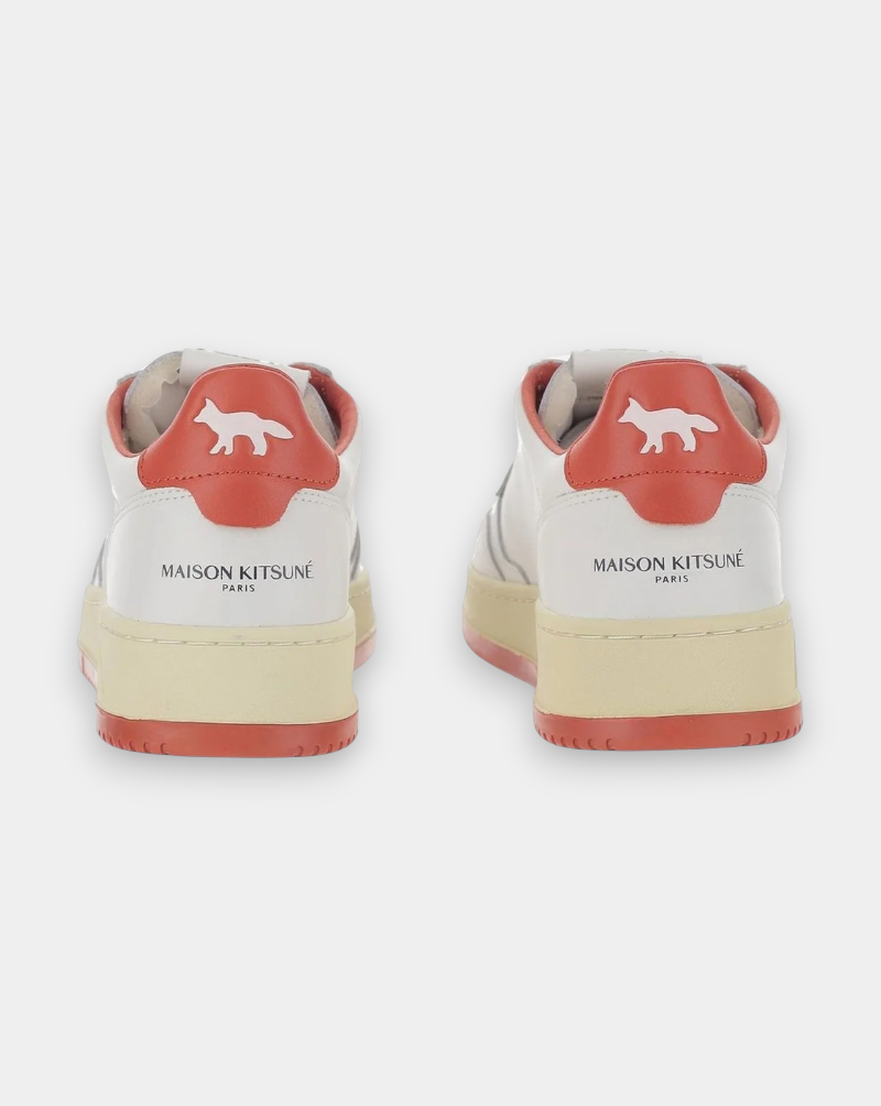 Zapatillas Autry x Maison Kitsuné MK02 AULM MK02 WHT/RED AUTRY