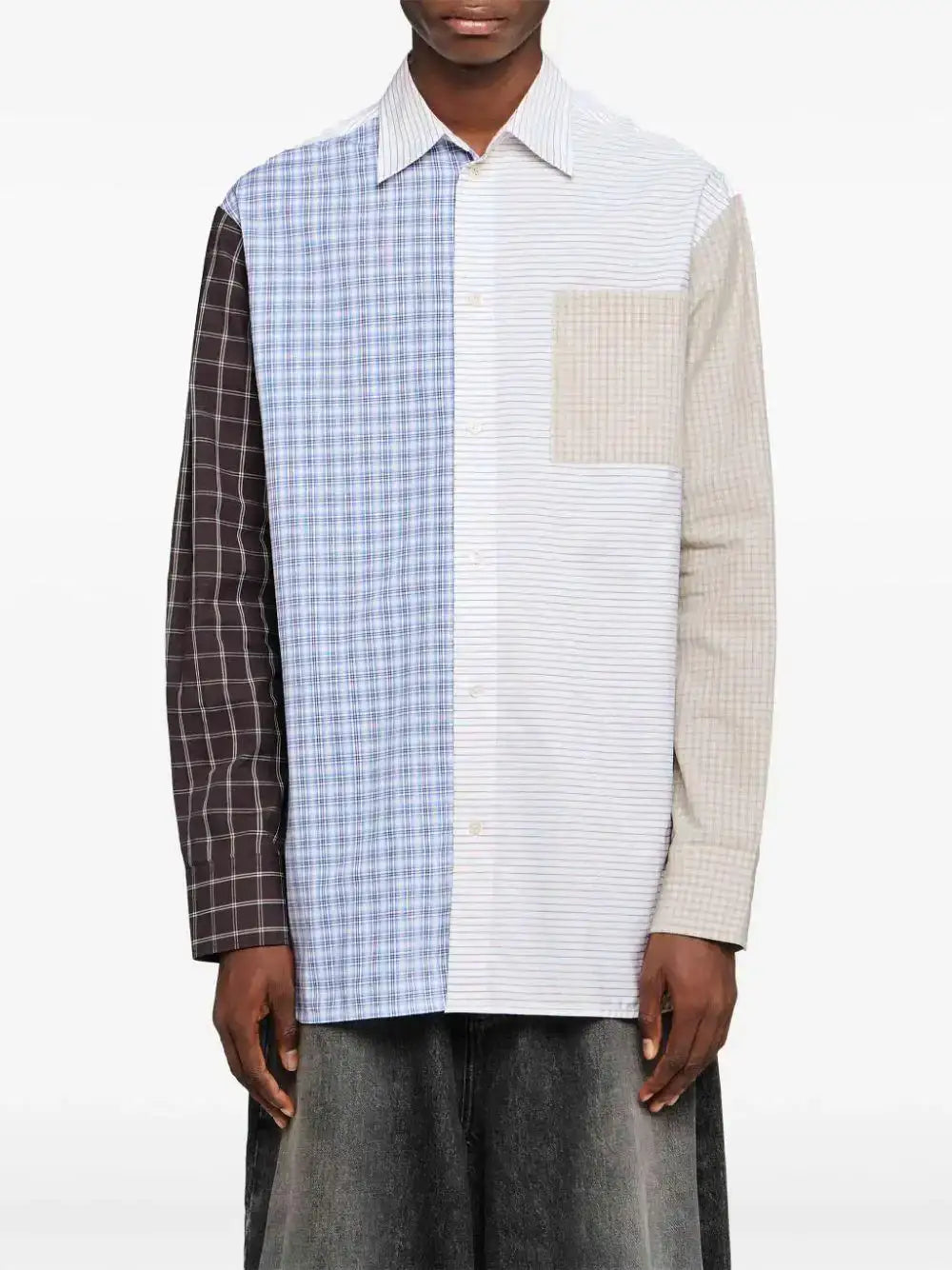 Camisa Jw Anderson Patchwork SH0350 PG1689899 JW ANDERSON