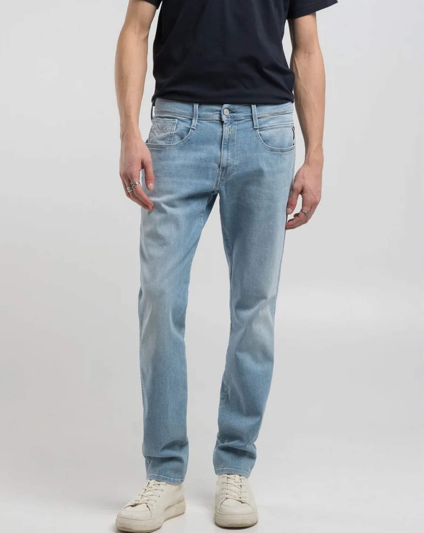 Denim Replay Hyperflex Anbass<BR/> M914Y032661800 010 REPLAY