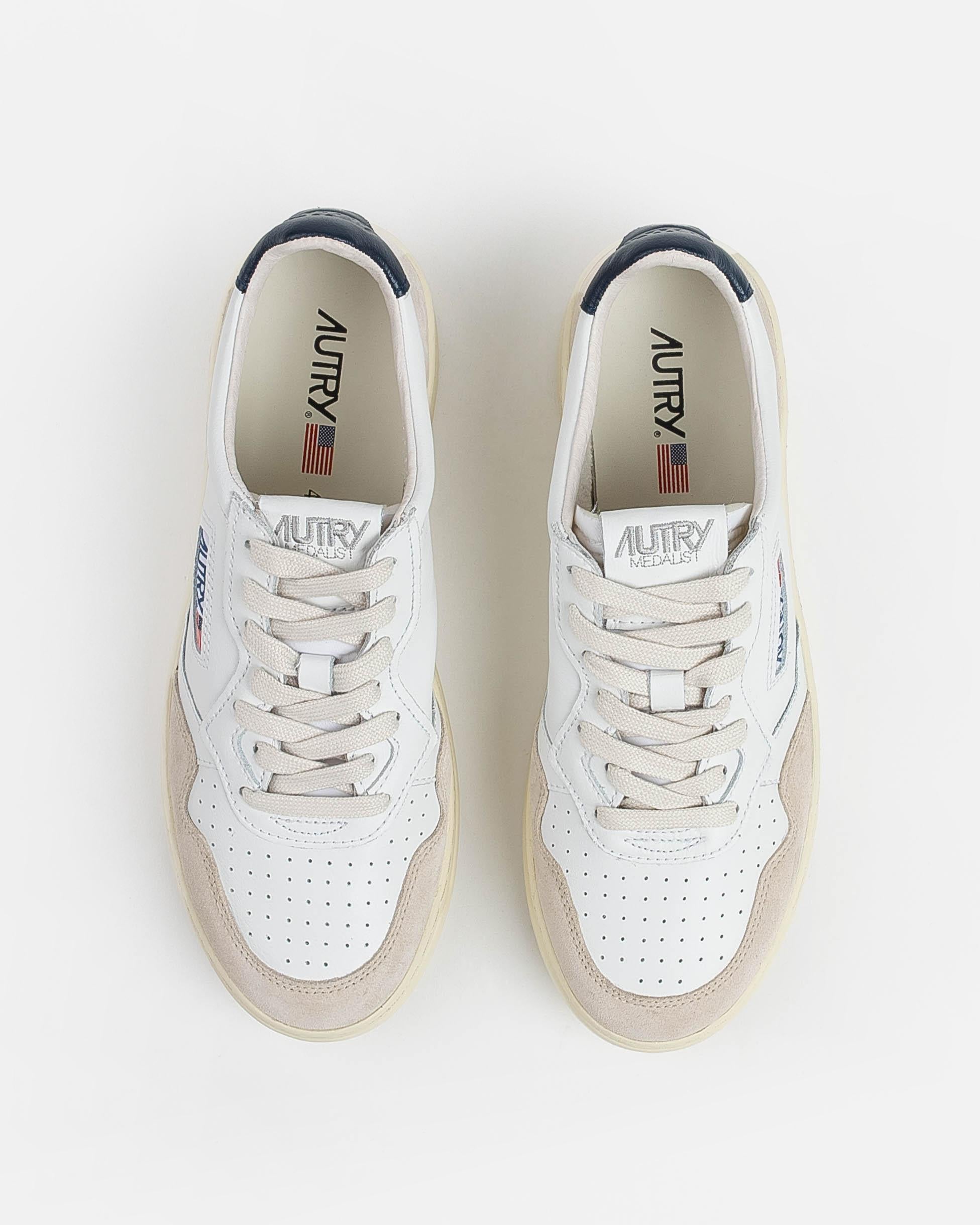 Zapatillas Autry Medalist AULM LS28 AULM LS28 WHITE/BLUE AUTRY