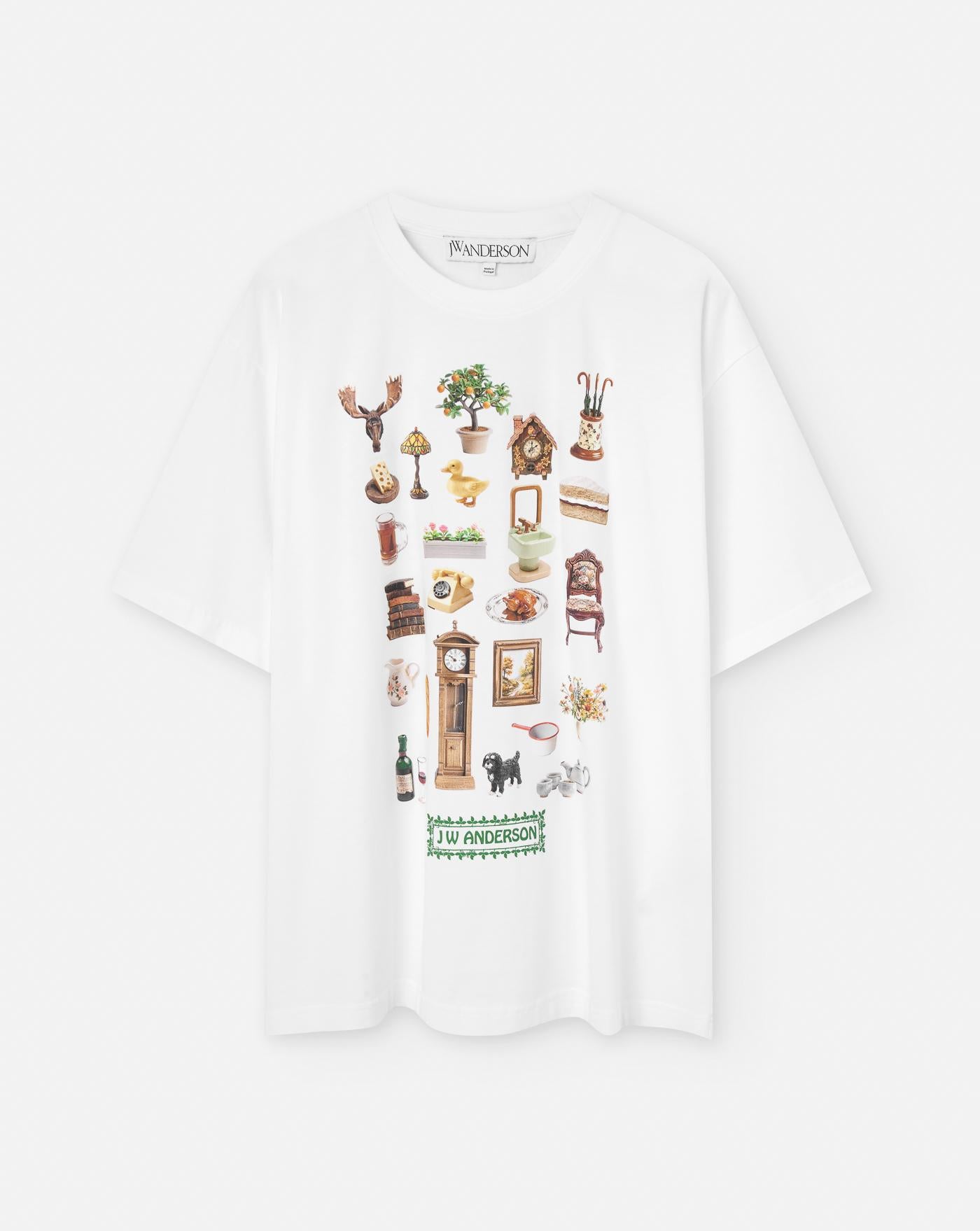Camiseta Jw Anderson Diorama JT0273 PG1551001 JW ANDERSON