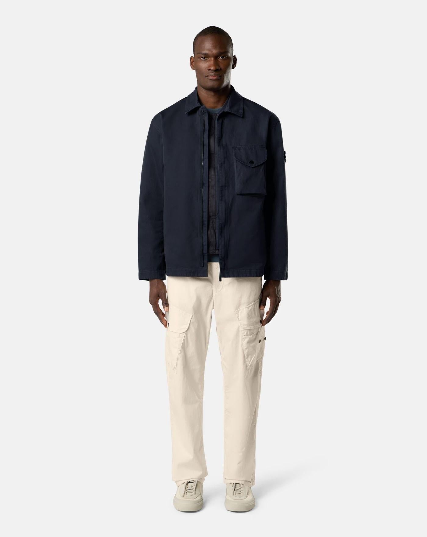 Sobrecamisa Stone Island Dense Cotton Twill-Tc L2S151200001 S0404V002A STONE ISLAND