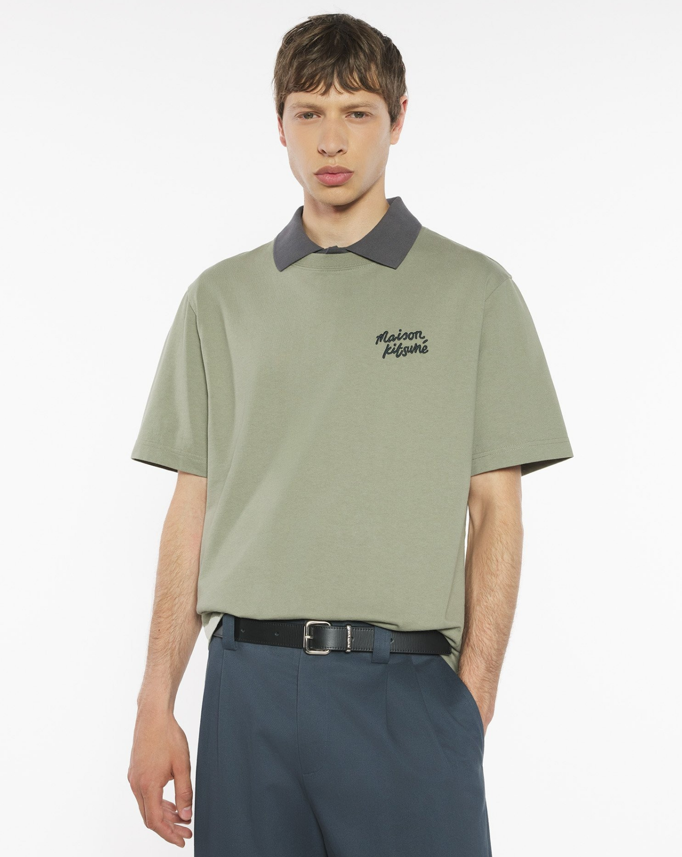 Camiseta Maison Kitsune Handwritting MM00126KJ7025 P131 MAISON KITSUNE