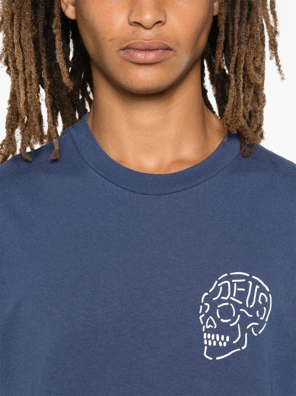 Camiseta Deus Ex Machina Venice Skull DMH31645C MECHANIC BLUE DEUS EX MACHINA