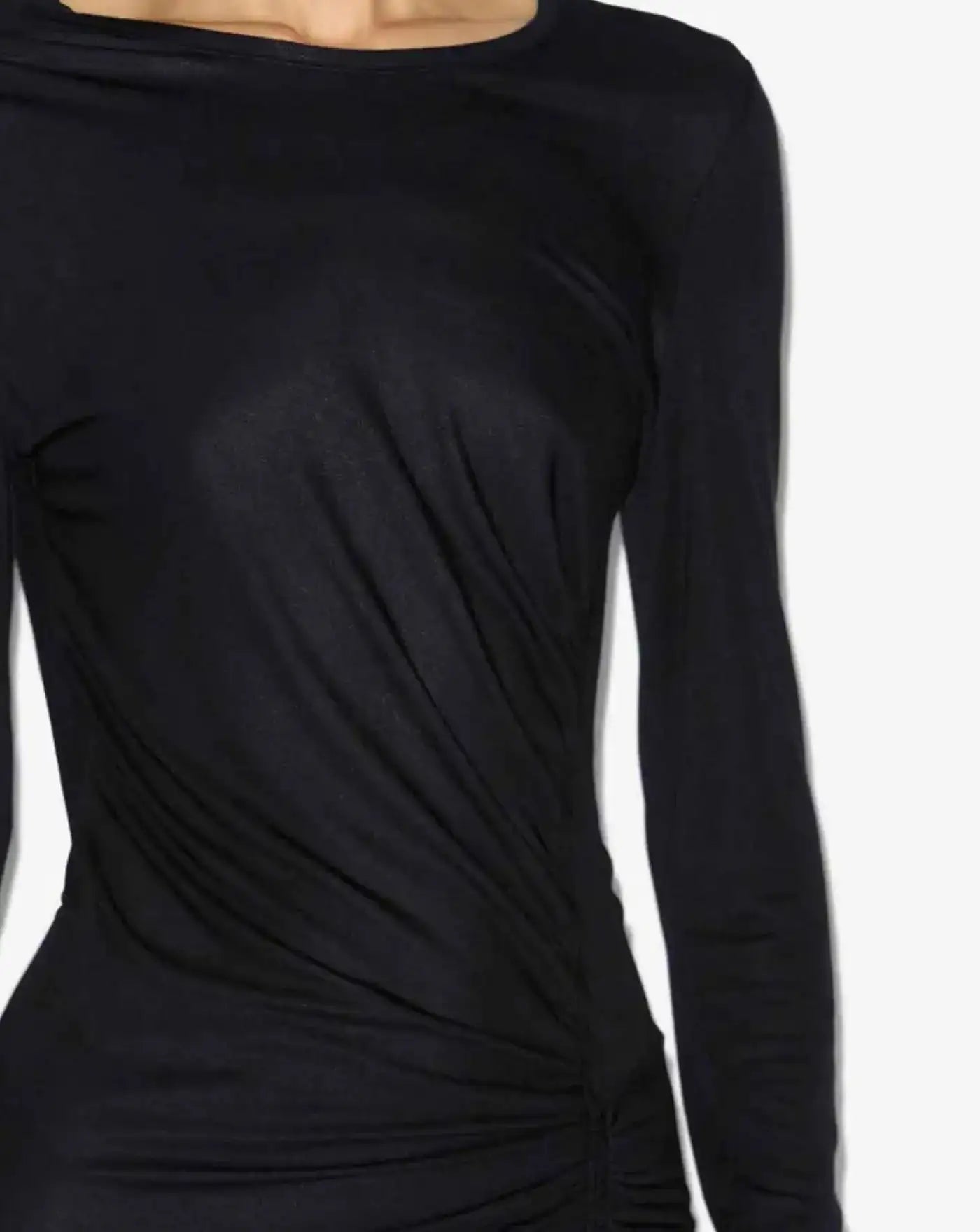 Vestido Isabel Marant Jelina RO0349FB C3K01E 01BK ISABEL MARANT