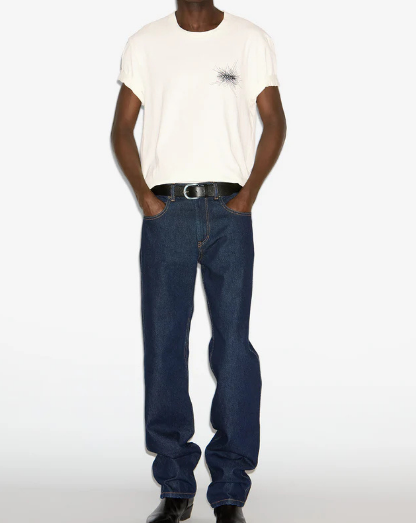 Camiseta Isabel Marant Honore TS0052HA C3N04H 23EC ISABEL MARANT