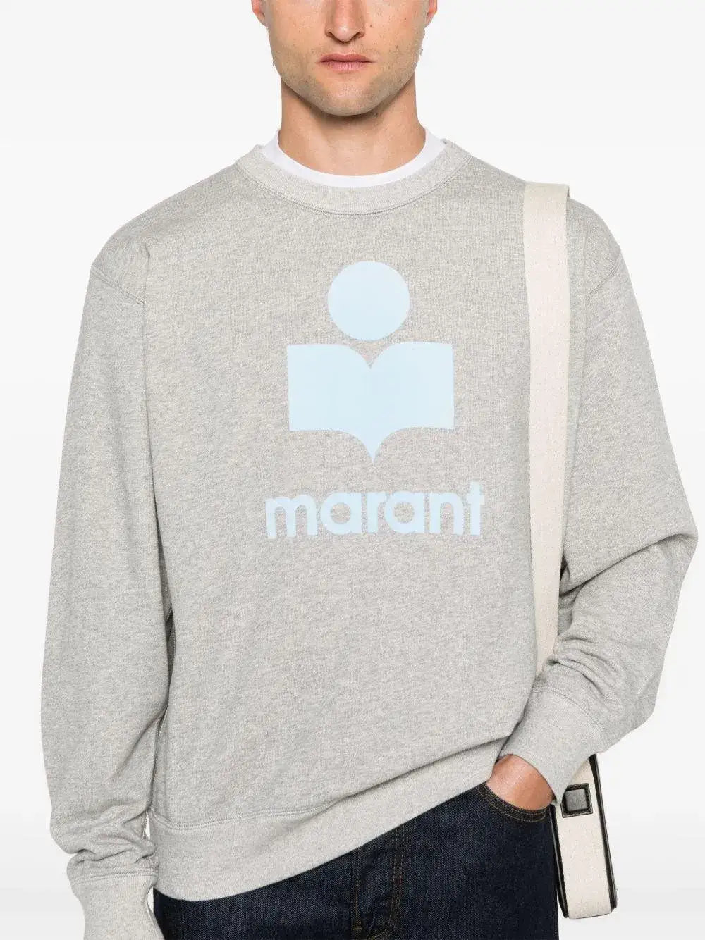 Sudadera Isabel Marant Mikoy SW0029HAB1M18H GYIB ISABEL MARANT