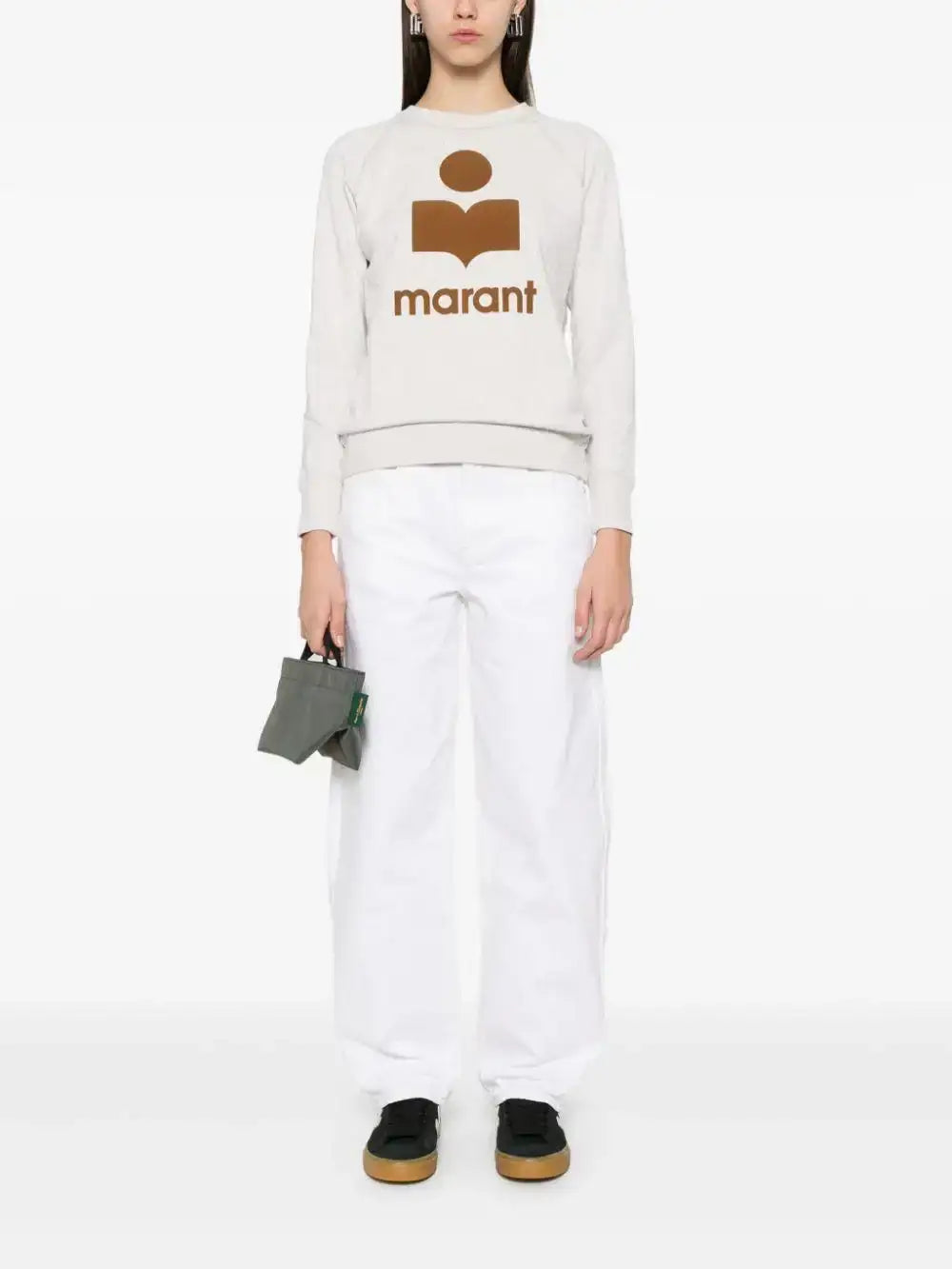 Sudadera Isabel Marant Millyny SW0160FAA1M07E ECCA ISABEL MARANT