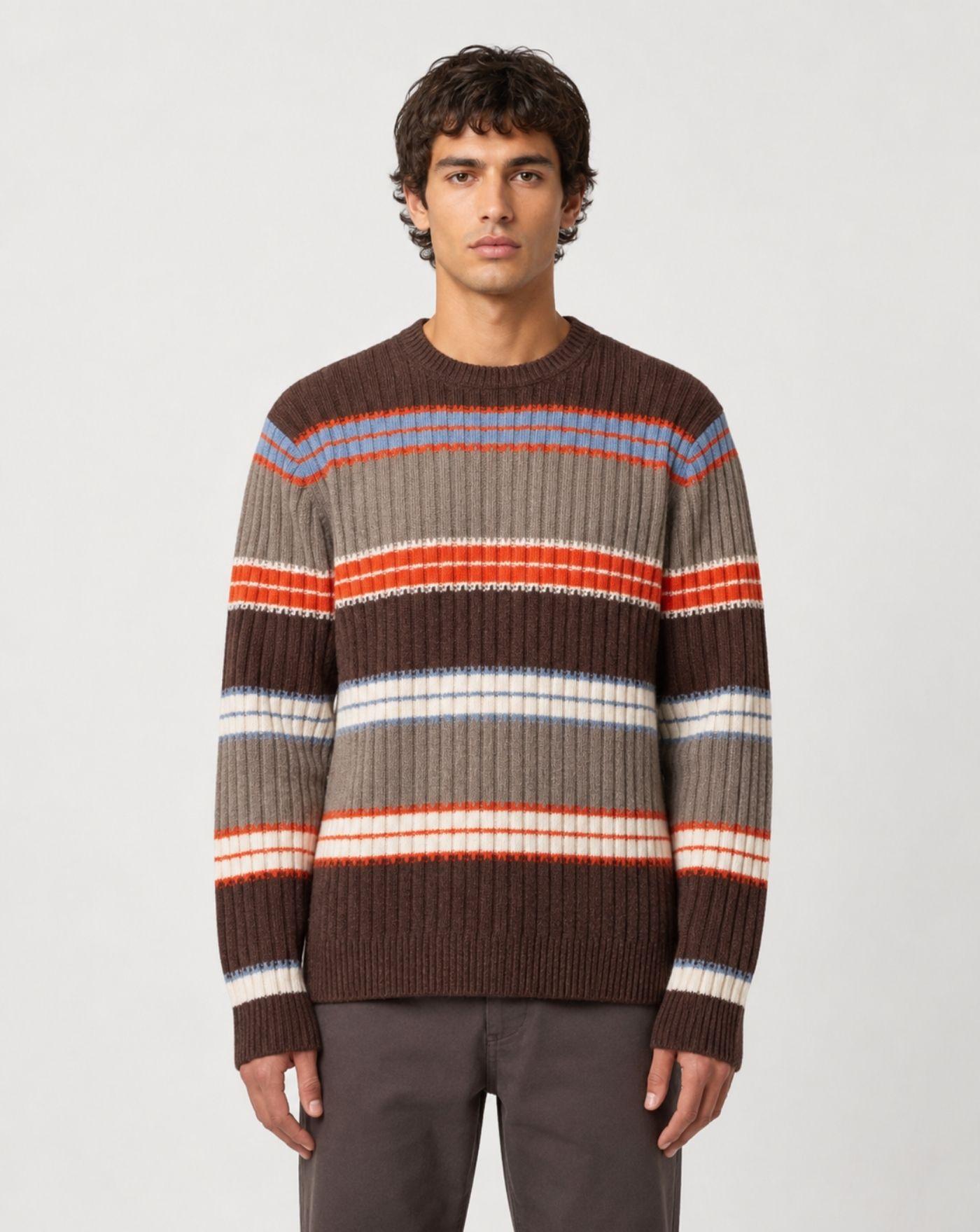 Jersey Edmmond Carve Sweater 3266014250 PLAIN ORANGE EDMMOND