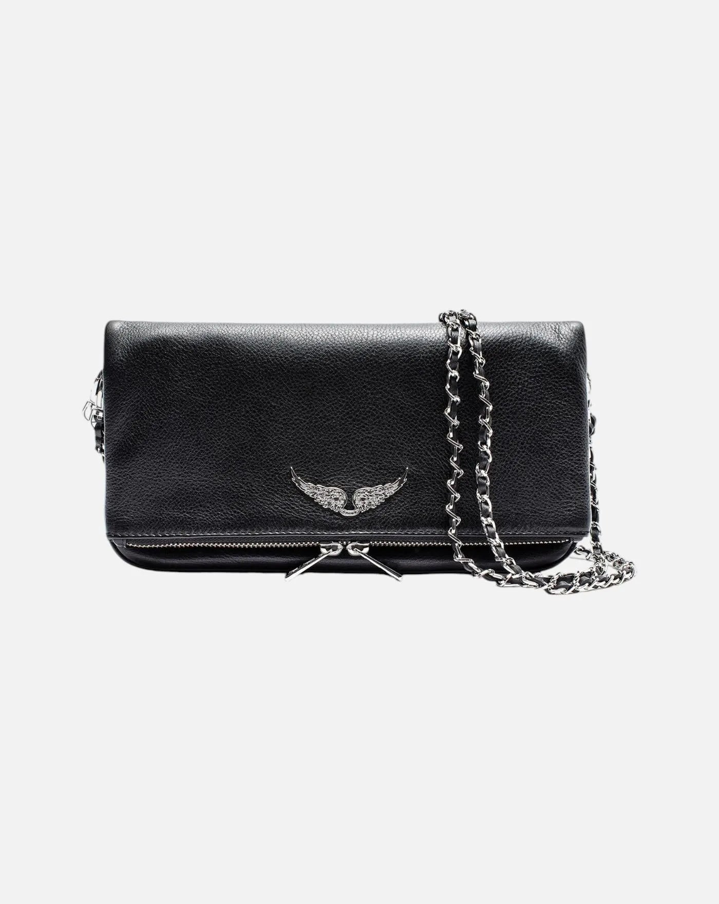 Bolso Zadig & Voltaire ROCK GRAINED LEATHER<BR/> LWBA00001 001 ZADIG & VOLTAIRE