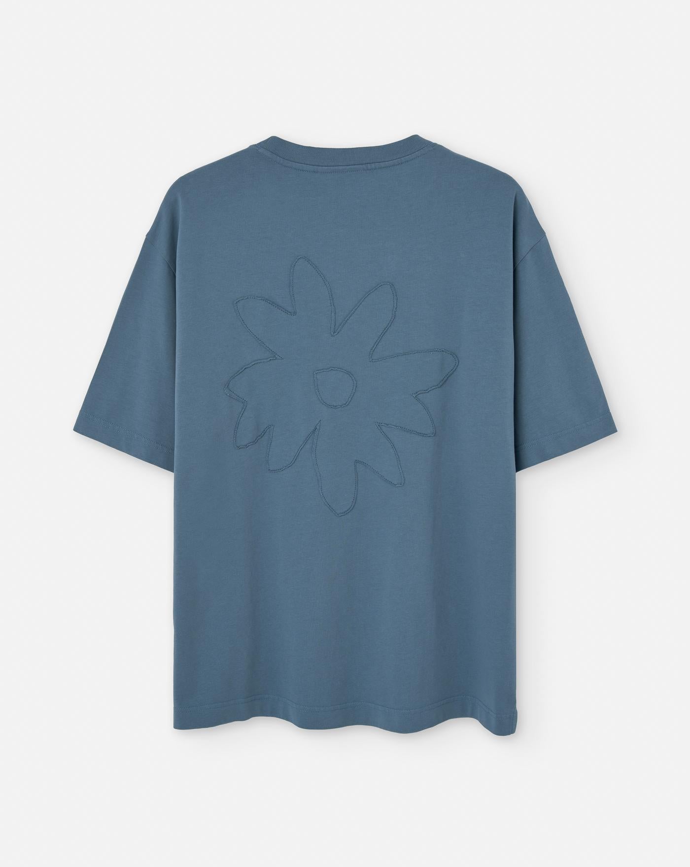 Camiseta Maison Kitsuné Crafted Daisy OM00124KJ7020 0074 MAISON KITSUNE