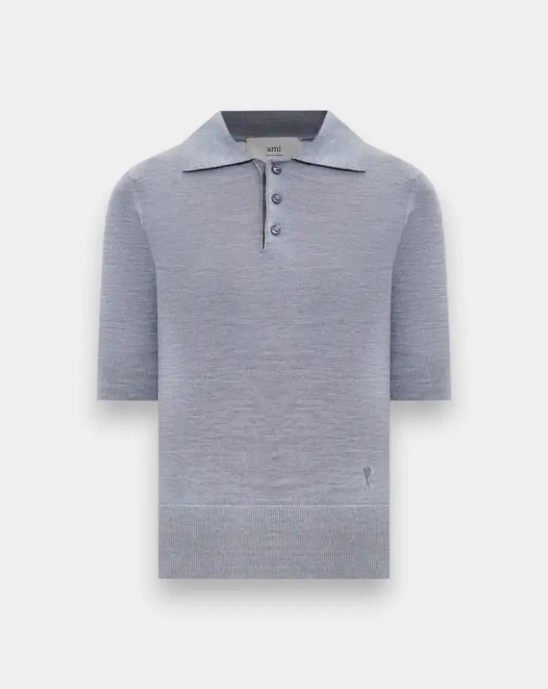 Polo Ami Paris Knitwear FPL412KN0066 050 AMI PARIS