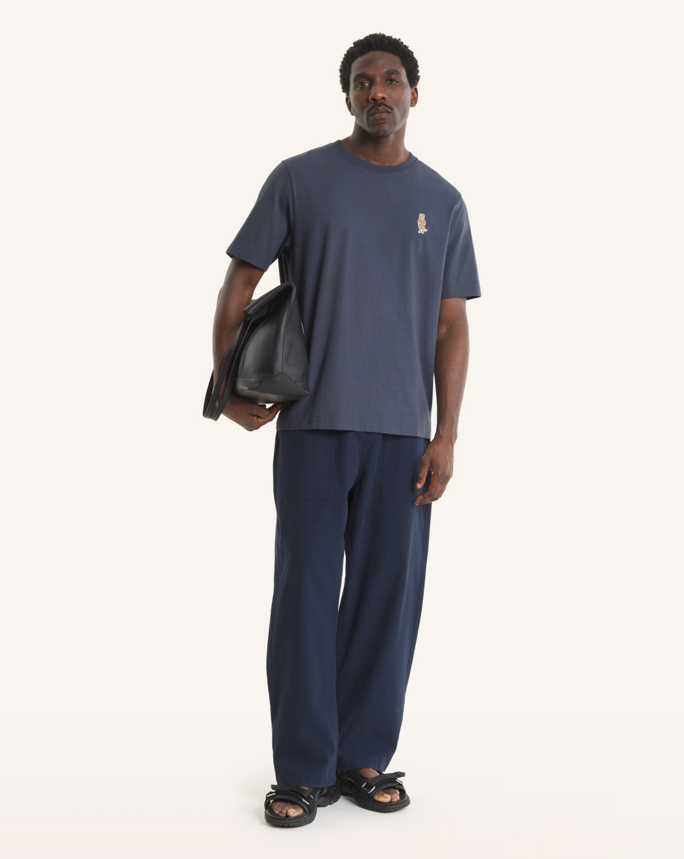 Camiseta Maison Kitsune Dressed Fox QM00101KJ7025 0422 MAISON KITSUNE