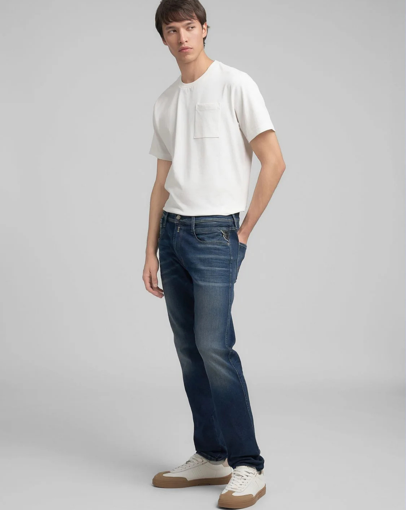 Denim Replay Hyperflex Anbass M914E032661604 007 REPLAY