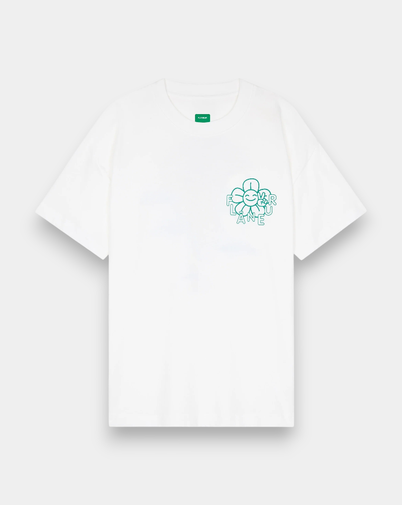 Camiseta Flaneur Happy Flower T-shirt FTSH166 051 FLANEUR
