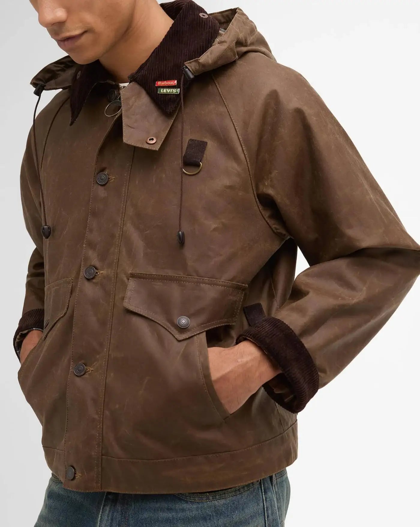 Chaqueta Barbour x Levi's Spey Waxed Jacket MWX2509SN 51 BARBOUR
