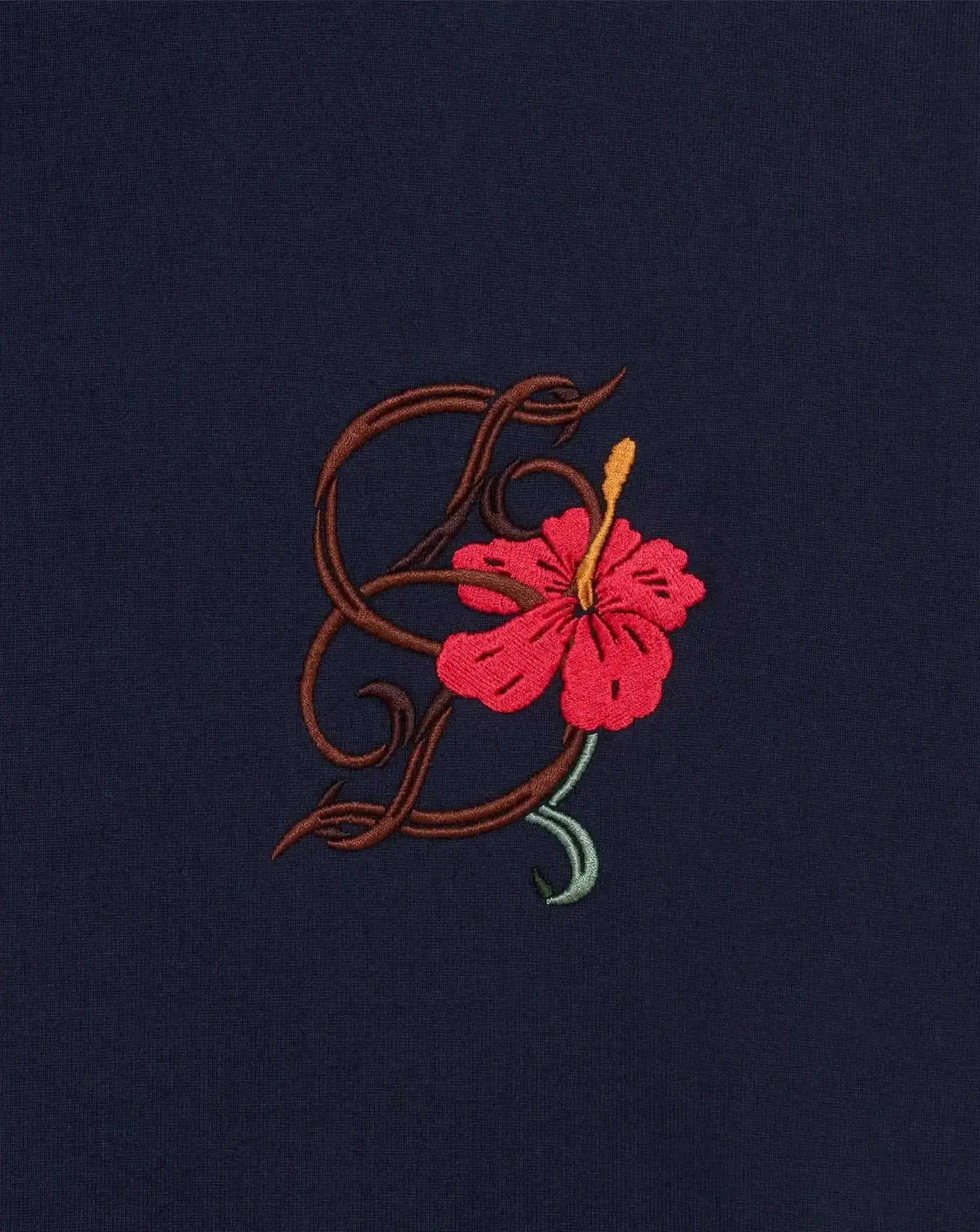 Camiseta Drole de Monsieur Hibiscus Brodee K-TS316 CO248NY DROLE DE MONSIEUR