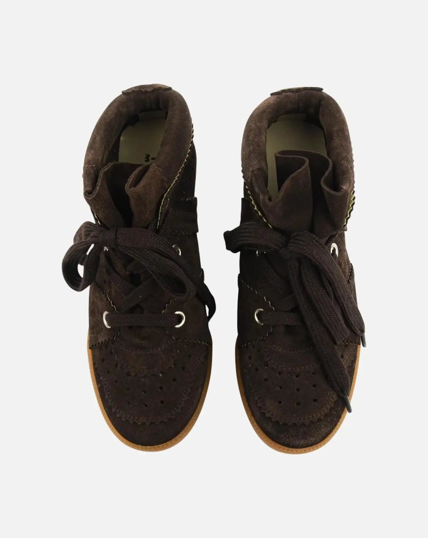 Zapatillas Isabel Marant Bobby Chocolat<BR/> BK0011FA A1E20S A1E20S50CL ISABEL MARANT