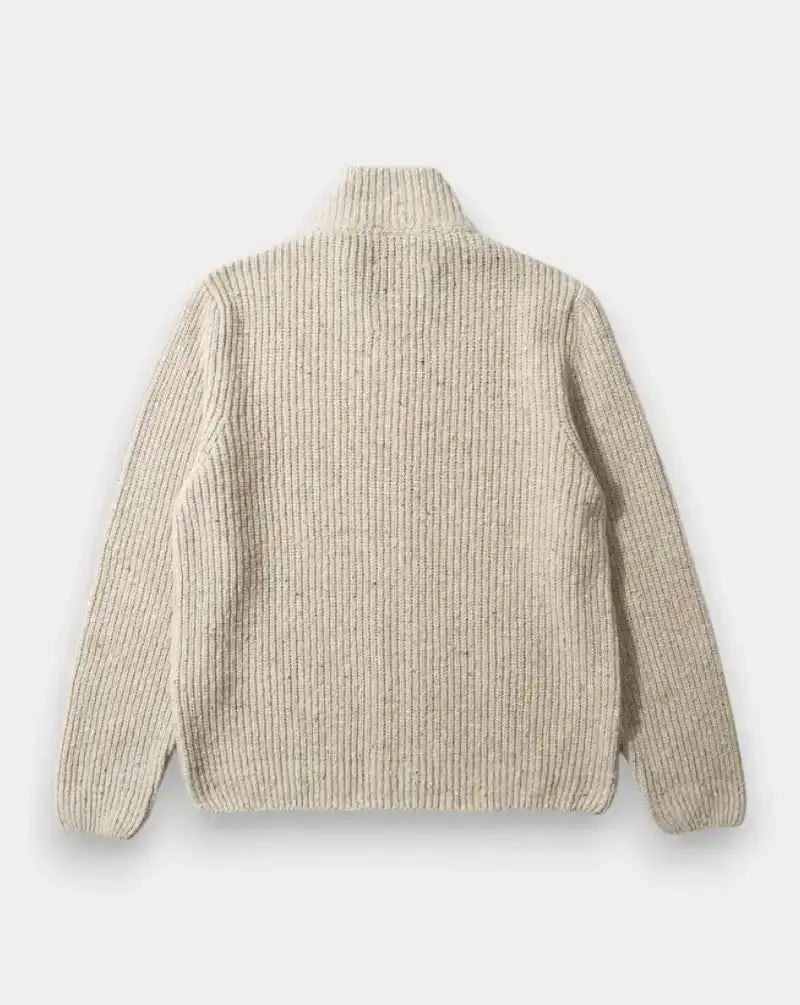 Jersey Edmmond Paris Cardigan 3256007820 PLAIN LIGHT GREY MELANGE EDMMOND