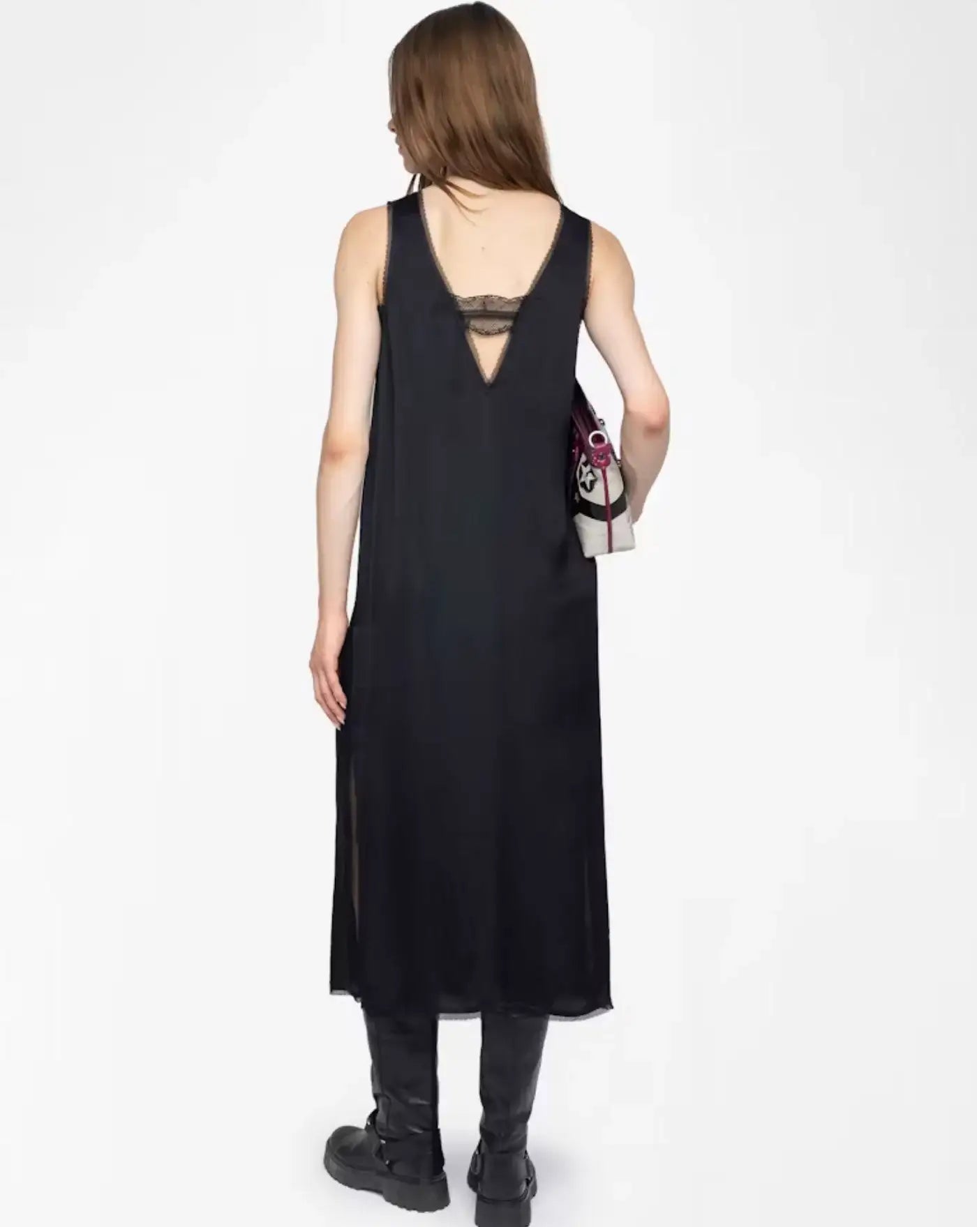 Vestido Zadig & Voltaire Renzo Satin WWDR02556 011 ZADIG & VOLTAIRE