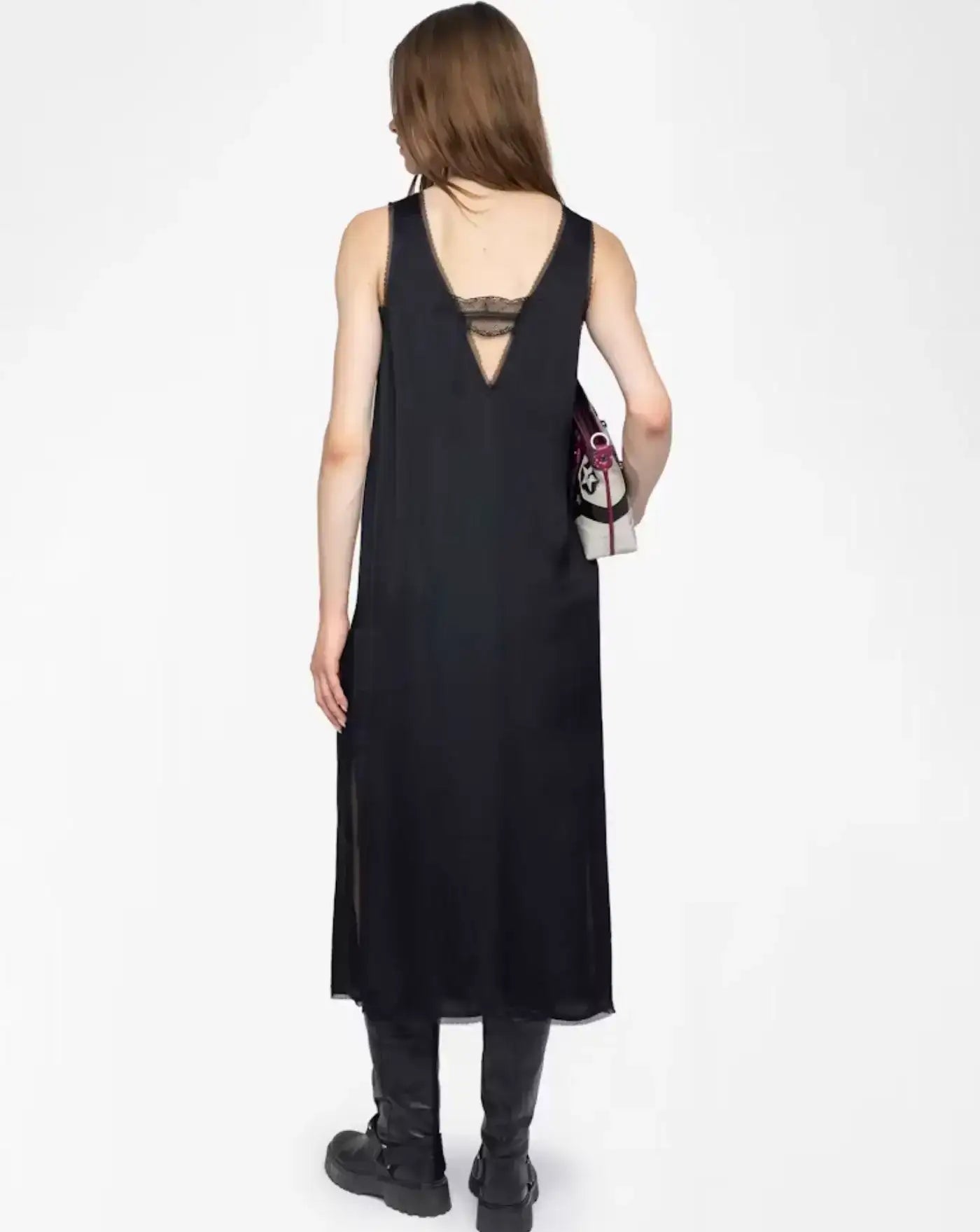 Vestido Zadig & Voltaire Renzo Satin WWDR02556 011 ZADIG & VOLTAIRE