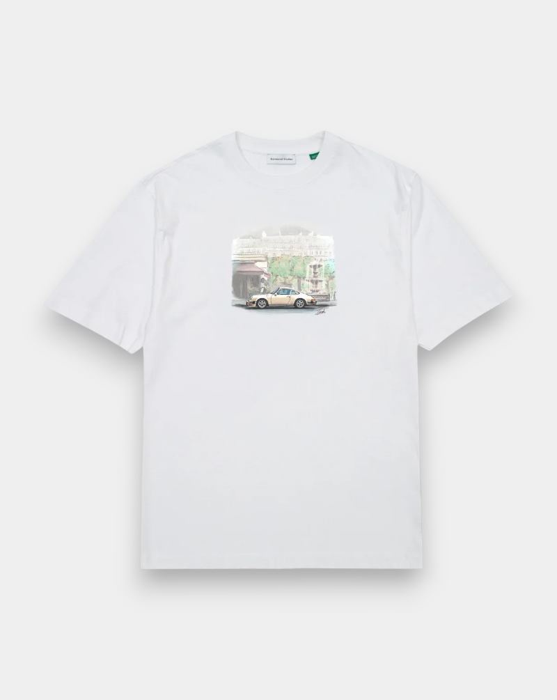 Camiseta Edmmond Chassing Classics CHASSING CLASSICS PLAIN WHITEWHITE EDMMOND