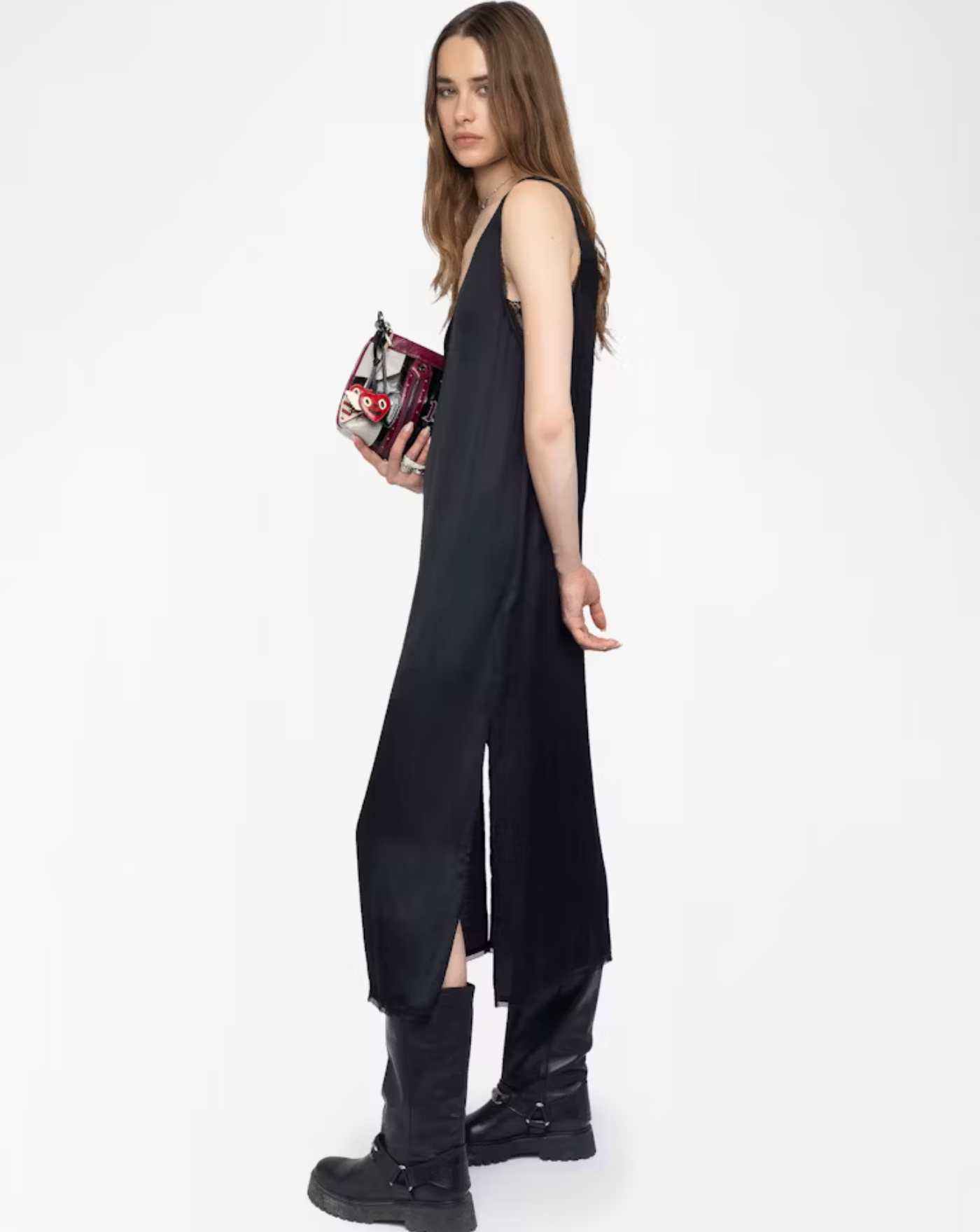 Vestido Zadig & Voltaire Renzo Satin WWDR02556 011 ZADIG & VOLTAIRE