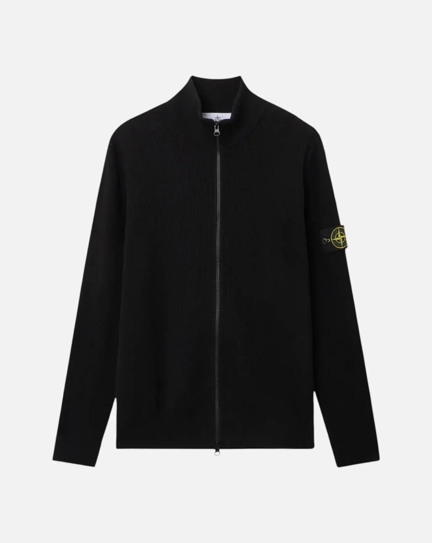 Jersey Stone Island Ribbed Zip-Up Jacket L2S155100126 S00D8V0029 STONE ISLAND