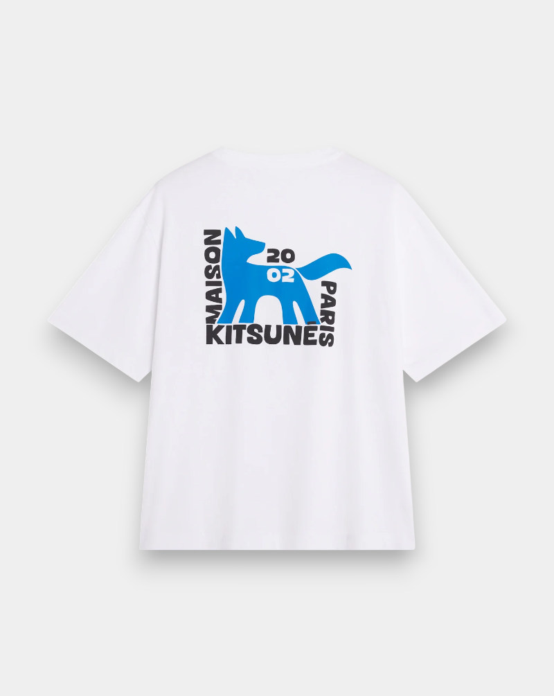 Camiseta Maison Kitsune Gallery Fox QM00111KJ0119 P100 MAISON KITSUNE