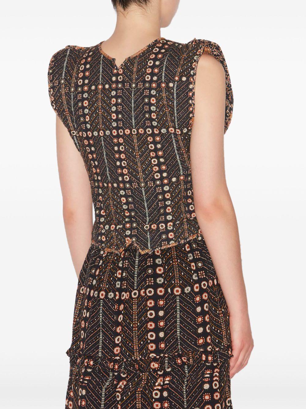 Top Isabel Marant Cerza GI0050FAC1J03E 02FK ISABEL MARANT