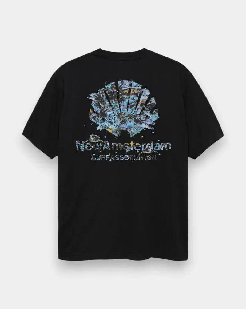 Camiseta New Amsterdam Dolphin Tee 2601081001 BLACK NEW AMSTERDAM
