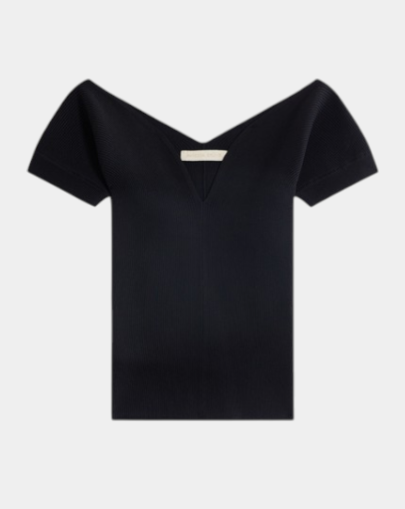 Top Vanessa Bruno Gabaret 3HVC04 V15882 BLACK VANESSA BRUNO