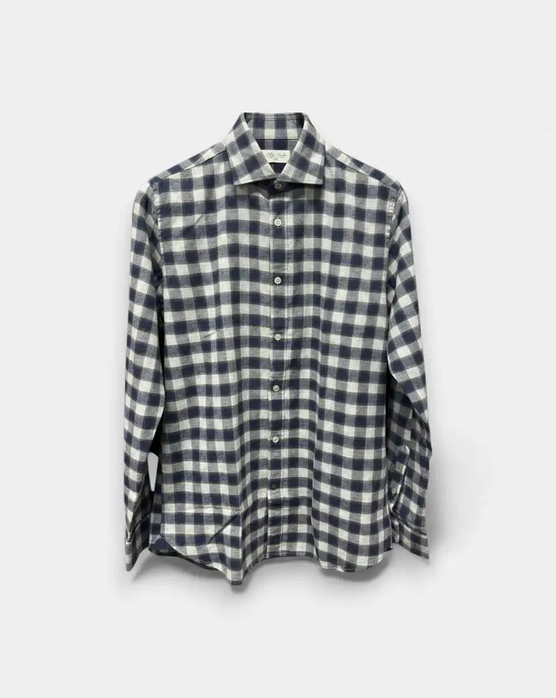 Camisa Alley Docks Cuadros AU26W02CA FLA978MEL GREY/BLUE ALLEY DOCKS