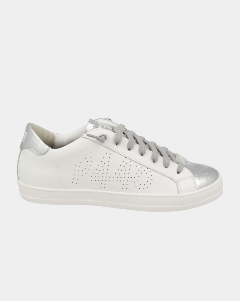 Zapatillas P448 John White Silver CORJOHN WHI-SLV P448